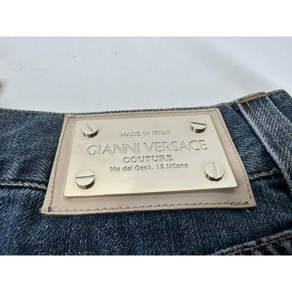 Versace Men's Jeans Size 40 NWT Straight 38x34‎ Button Fly Vintage